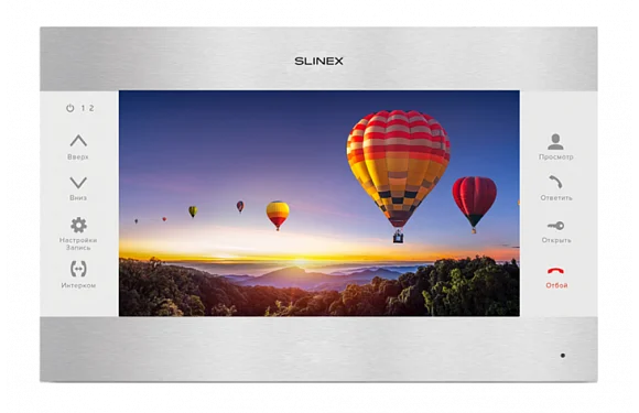Монитор видеодомофона Slinex SL-10MHD Silver+White