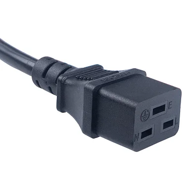 Cabeus PC-IEC19-IEC14-1.8M (12606c) кабель питания IEC 320 C14 + IEC 320 C19, 1.8 м