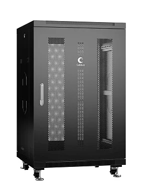 Cabeus ND-05C-18U60/80-BK (8562c) Напольный 18U телекоммуникационный шкаф 19"