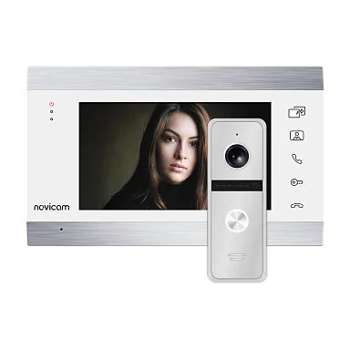 Комплект видеодомофона Novicam WHITE MAGIC 7С KIT Novicam v.4221