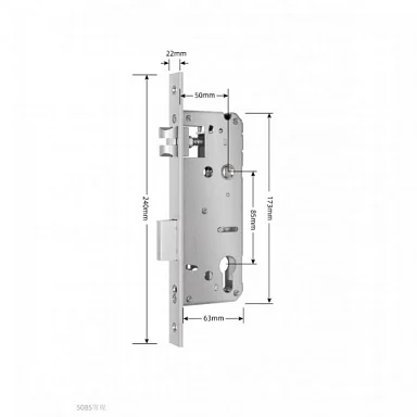Novicam Врезной замок 4585 Novilock v.4933