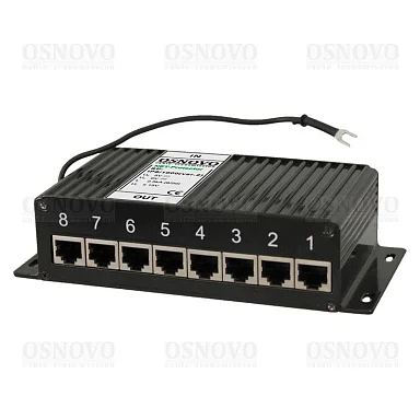 Грозозащита OSNOVO SP-IP8/1000(ver.2)