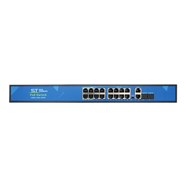Коммутатор Space Technology ST-S166POE (16G/2G/2S/300W/АB/4BT) PRO