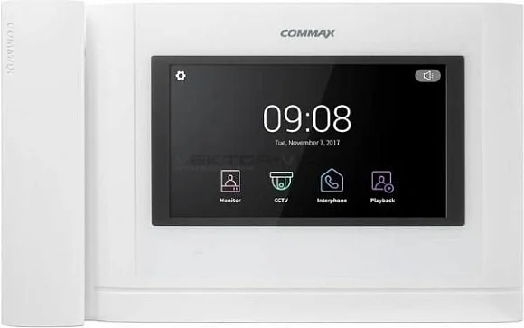 Монитор видеодомофона Commax CDV-704MHA Белый/VZ