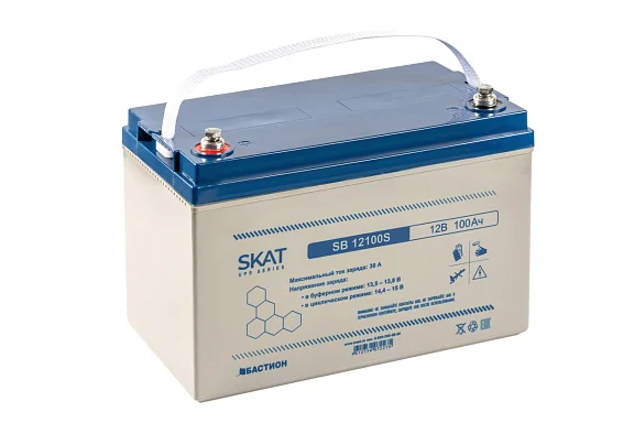 Аккумулятор Бастион SKAT SB 12100S AGM (12 В / 100 Ач)