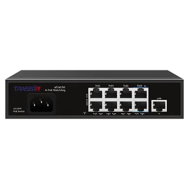 Коммутатор TRASSIR TR-NS1109-120-8PoE
