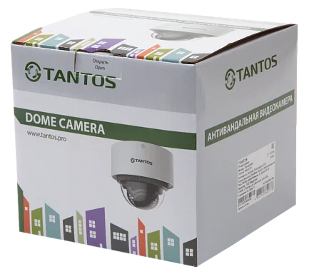 Tantos TSi-Ve50VPA IP Видеокамера 5 Мп, объектив 2,7-13,5 мм