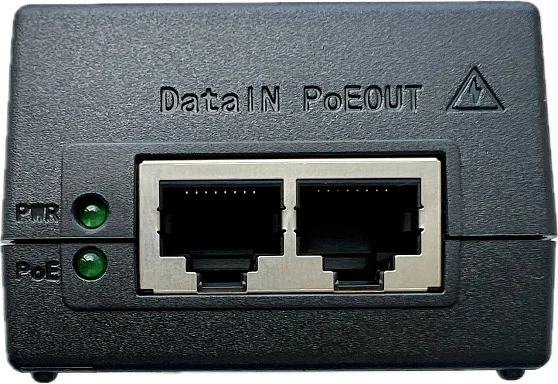 PoE Инжектор Tantos TSn-PoE48n, 1 PoE,  до 30 Вт