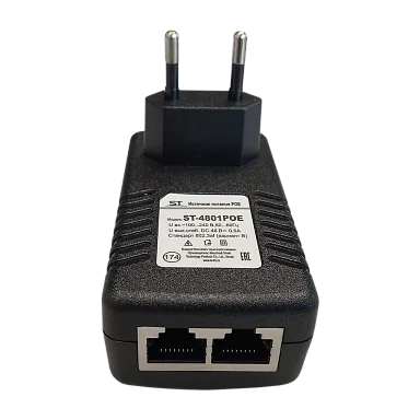 PoE Инжектор Space Technology ST-4801 POE, 1 PoE,  до 24 Вт