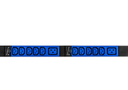 Rem R-2MC3-32-30xC13-6xC19-A-MCL-1820-3-2P Вертикальный блок розеток 19" , до 32А