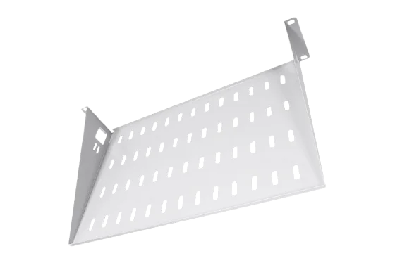 ЦМО МС-30 Серая перфорированная полка, 2U