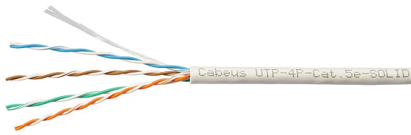 UTP-4P-Cat.5e-SOLID-GY (7171c)