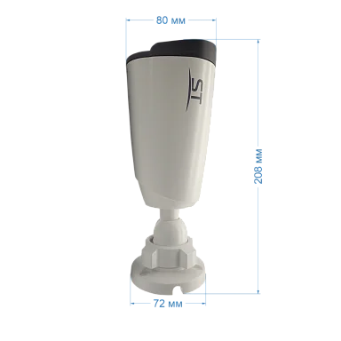 Space Technology ST-VK2513 PRO STARLIGHT (2.8 mm) - IP Видеокамера  2 Мп, объектив 2,8 мм