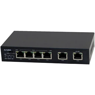 Коммутатор Amatek AN-S6P4-65