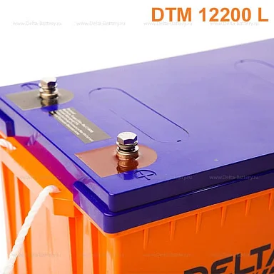 Аккумулятор Delta DTM 12200 L AGM (12 В / 200 Ач)