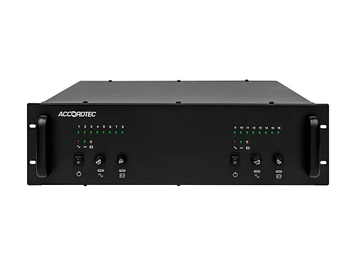 Источники бесперебойного питания AccordTec ББП-80х2 v.16 RACK 3U