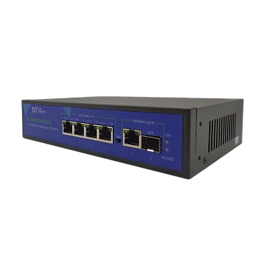 Коммутатор Space Technology ST-S42POE (4G/1G/1S/65W/А) PRO, (версия 4)