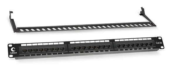Cabeus PL-24-Cat.6a-Dual (7651c) Патч-панель 19"  на 24 порта