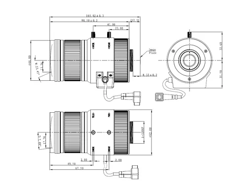 Объектив Dahua DH-PLZ21C0-P