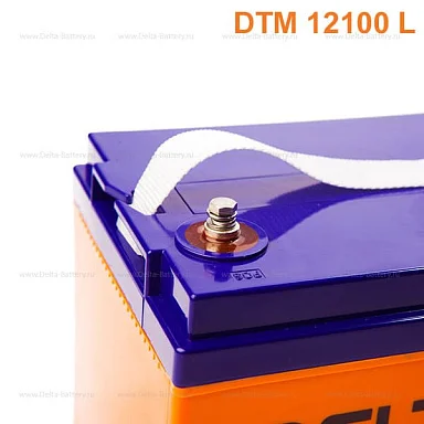 Аккумулятор Delta DTM 12100 L AGM (12 В / 100 Ач)