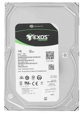 Жесткий диск HDD SEAGATE ST1000NM000A,  1 ТБ, 256 МБ 7200 об/мин