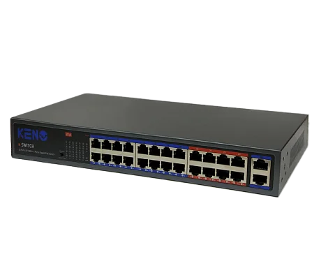 Коммутатор KENO KN-SW2402POE+