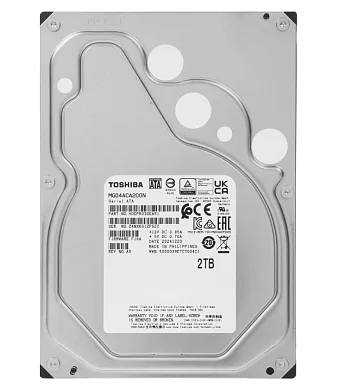 Жесткий диск HDD Toshiba MG04ACA200N,  2 ТБ, 128 МБ 7200 об/мин