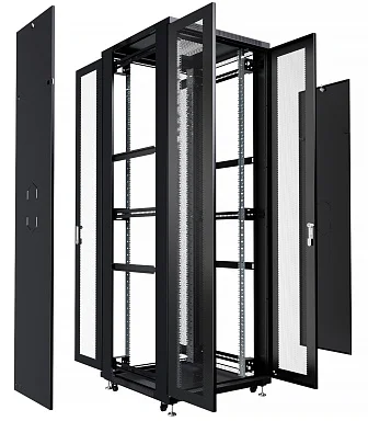 Cabeus ND-05C-42U80/120-BK (9752c) Напольный 42U телекоммуникационный шкаф 19"