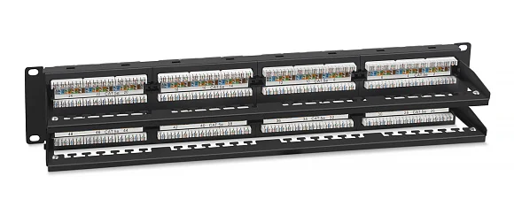 Cabeus PL2-48-Cat.5e-Dual (10656c) Патч-панель 19"  на 48 портов