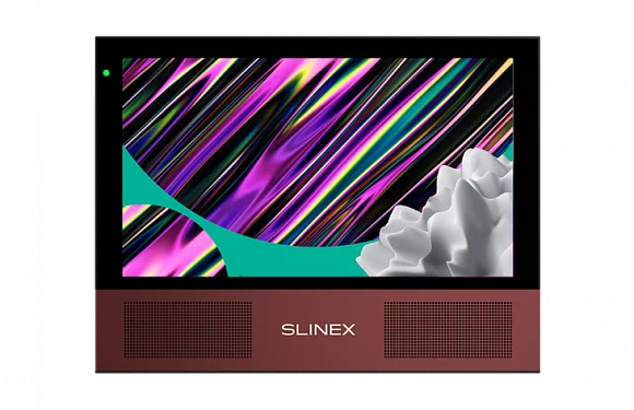 Монитор видеодомофона Slinex Sonik 7 Black+Pink Gold