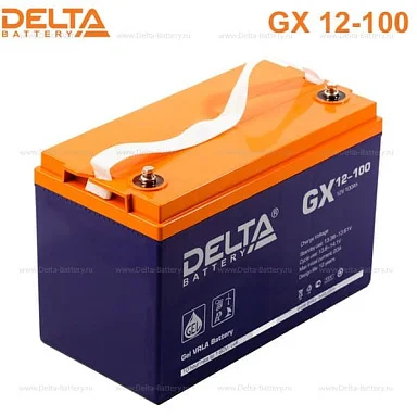 Аккумулятор Delta GX 12-100 GEL (12 В / 100 Ач)