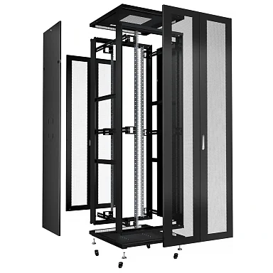 Cabeus ND-05C-42U80/120-BK (9752c) Напольный 42U телекоммуникационный шкаф 19"