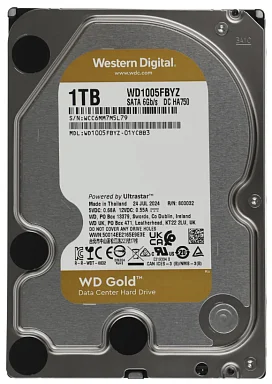 Жесткий диск HDD Western Digital WD1005FBYZ,  1 ТБ, 128 МБ 7200 об/мин