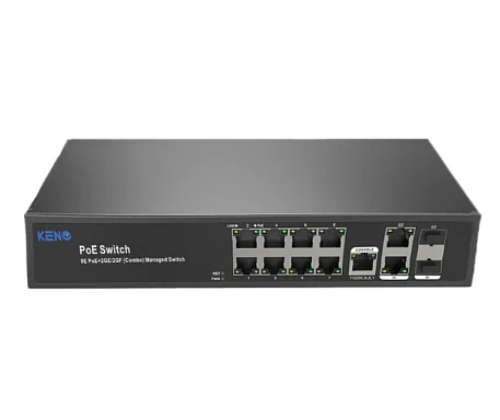 Коммутатор KENO KN-SW802SFP/M2