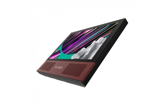 Монитор видеодомофона Slinex Sonik 7 Black+Pink Gold