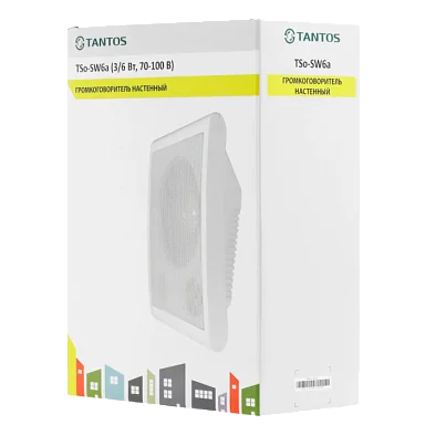 Tantos TSo-SW6a Настенный громкоговоритель 3/6 Вт