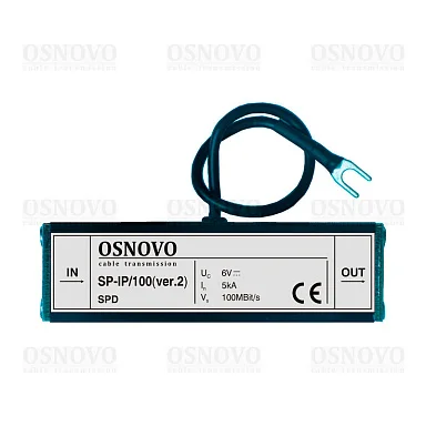 Грозозащита OSNOVO SP-IP/100(ver.2)
