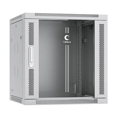 Cabeus SH-05F-12U60/35-R (10750c) Настенный 12U телекоммуникационный шкаф 19"