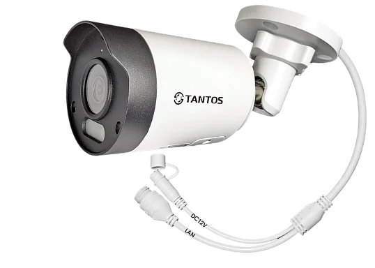 Tantos TSi-Pe25FP IP Видеокамера 2 Мп, объектив 2,8 мм