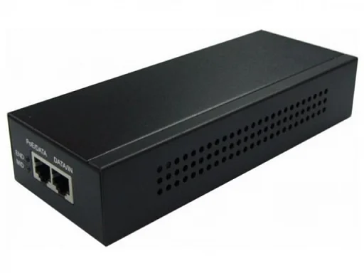 PoE Инжектор Hikvision LAS30-57CN-RJ45, 1 PoE,  до 30 Вт