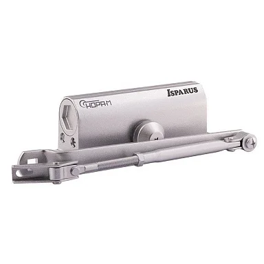 Дверной доводчик Нора-М ISPARUS 430 (серебро) до 110 кг, EN5