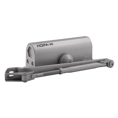 Дверной доводчик Нора-М ISPARUS 430 (серый) до 110 кг, EN5
