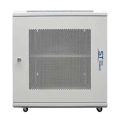 Space Technology ST-NCP12U600 (СЕРЫЙ) С ПОЛКОЙ Напольный 12U телекоммуникационный шкаф 19"