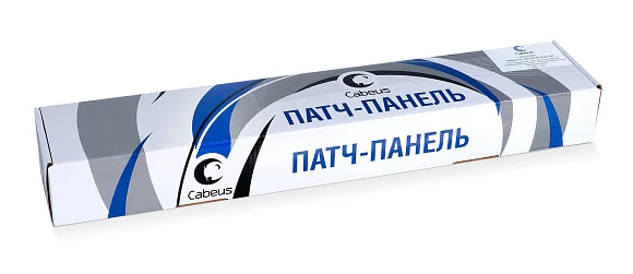Cabeus PL-24-Cat.6-Dual (7128c) Патч-панель 19"  на 24 порта
