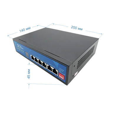 Коммутатор Space Technology ST-S49POE (2М/78W/А/SC) PRO