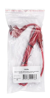 Cabeus PC-186-VDE-1.8M-RD (12020c) кабель питания Schuko + IEC 320 C13, 1.8 м