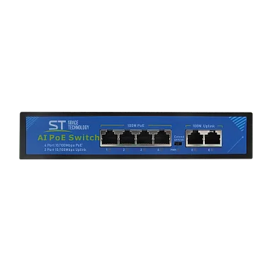 Коммутатор Space Technology ST-S46POE (2М/65W/А) PRO, (версия 4)