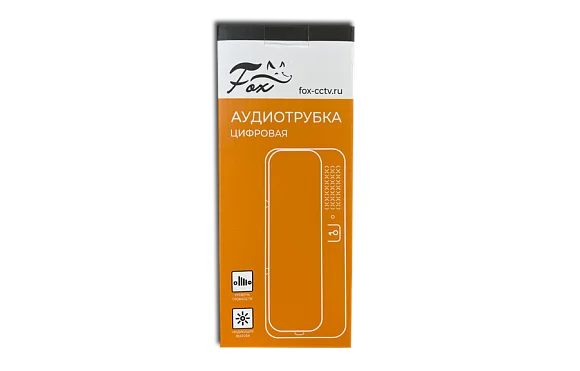 Аудиотрубка FOX FX-HS2D (белая)
