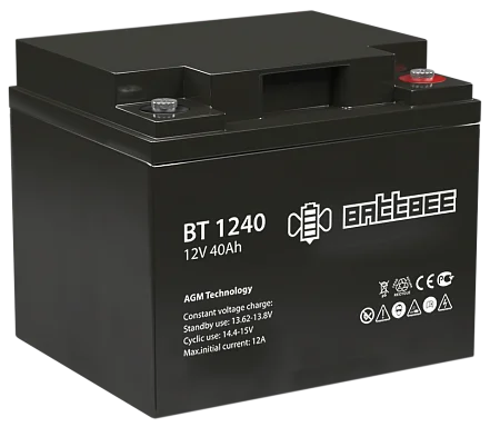 Аккумулятор Battbee BT 1240 AGM (12 В / 40 Ач)