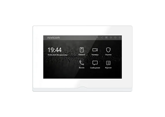 Монитор видеодомофона Novicam IMPULSE 7 IP WIFI WHITE Novicam v.4050